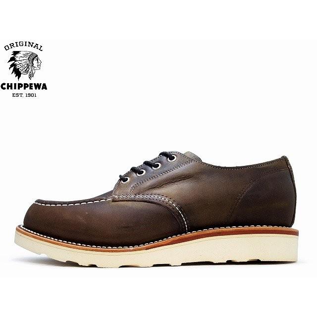 CHIPPEWA チペワ オックスフォード モックトゥ USA製 ブラウン CHIPPEWA（チペワ） 4