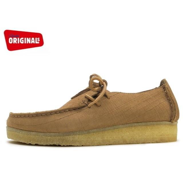 黒 桜古典 クラークス ラガー レディース マカラ スクラッチド