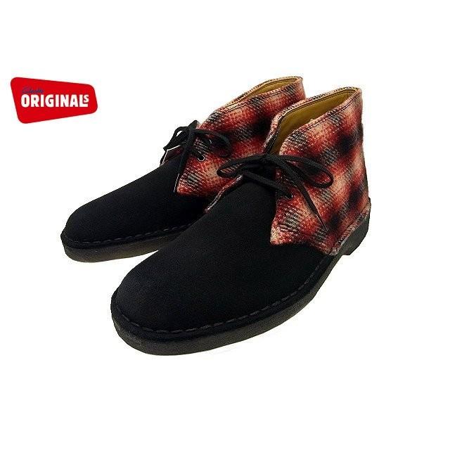 CLARKS クラークス DESERT BOOT デザートブーツ STYLE NO. 20356342 RED COMBI レッドコンビ MENS メンズ UK規格