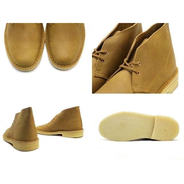 clarks desert boot mustard