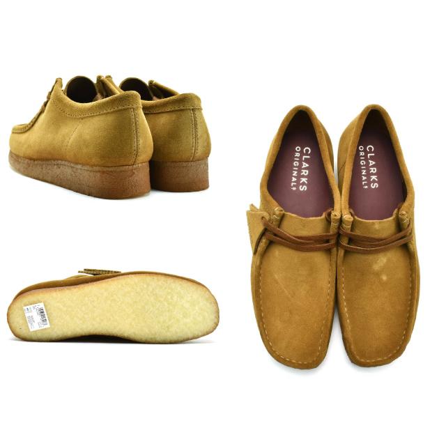 クラークス ワラビー ロー CLARKS WALLABEE UK規格 26155518 コーラスエード COLA｜facetofacegold｜03