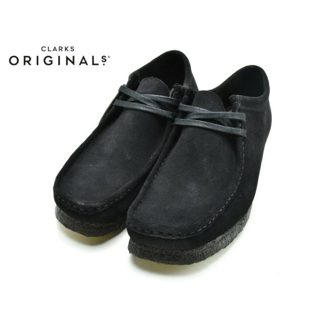 クラークス CLARKS ワラビーブーツ UKモデル 黒スエードUK9.0正規