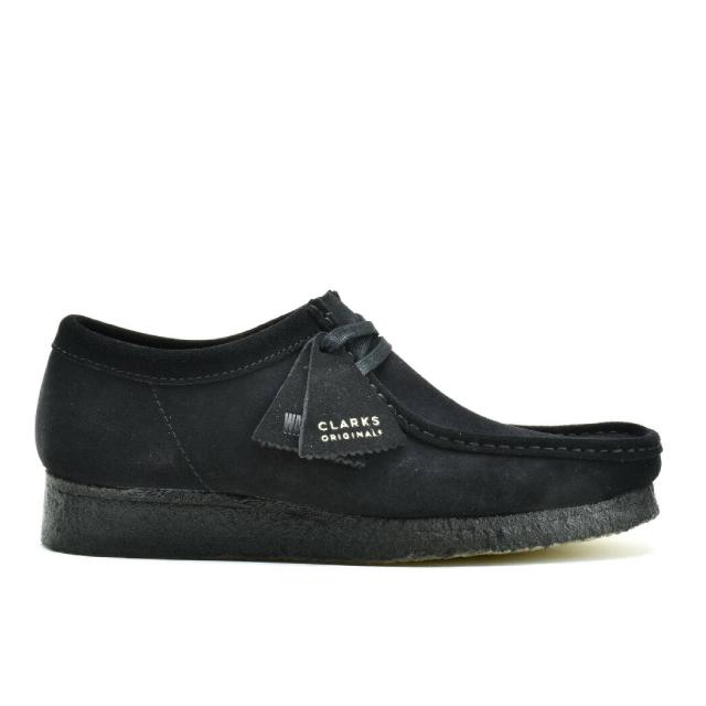 Clarks（クラークス） ワラビー ロー CLARKS WALLABEE UK規格 ブラック