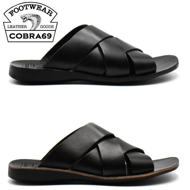 CANVAS ALL STAR メンズ サンダル 革 レザー COBRA69 クロスサンダル