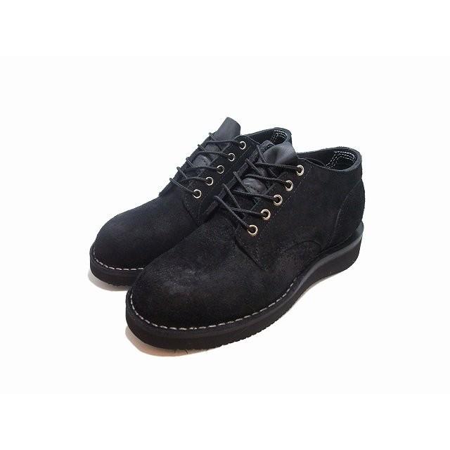 HATHORN ハソーン RAINIER OXFORD SHOES オックスフォード 104NWC BLK BLACK ROUGHOUT ブラックラフアウト Made in USAの画像