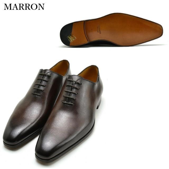 マグナーニ プレーントゥ ホールカット MAGNANNI 23806 メンズ ビジネスの画像