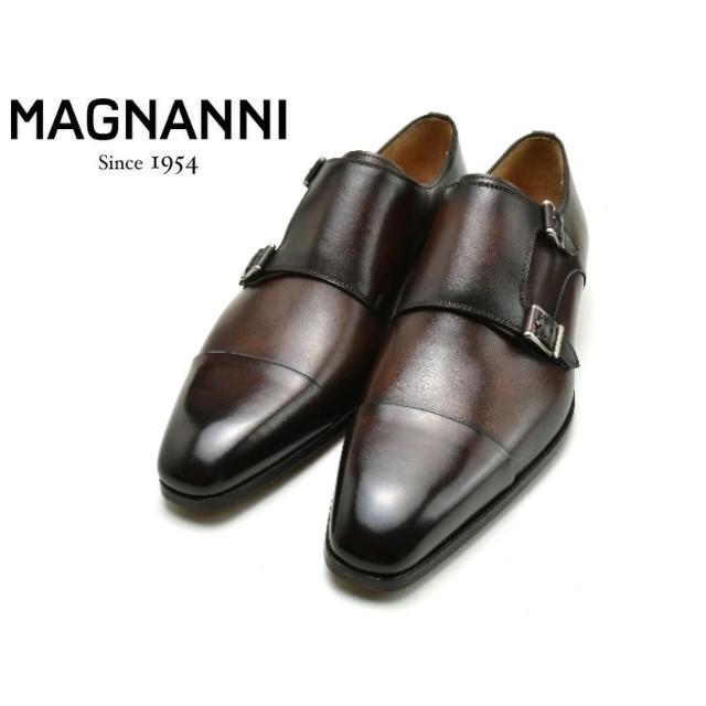 MAGNANNI（マグナーニ） ダブルモンクストラップ MAGNANNI 23808 CAOBA