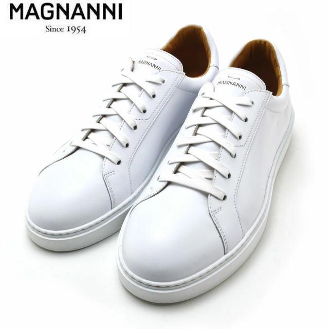 S*K様 ★美品★マグナーニ　MAGNANNI　42　27cm　靴底&踵交換済み MAGNANNI（マグナーニ） スニーカー メンズ ローカット レザー