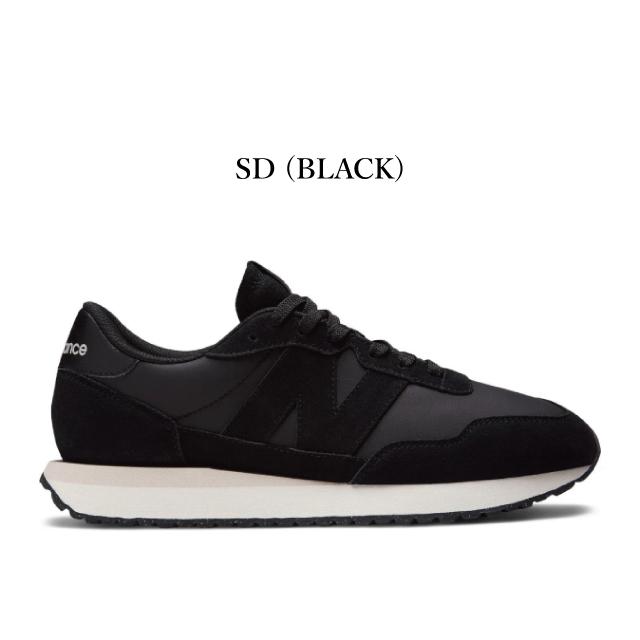 ニューバランス スニーカー メンズ 237 new balance M237 MS237 グレー ホワイト ネイビー ブラック ブルー ビッグNロゴ NB 靴の画像