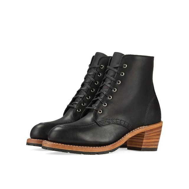 ★美品★ REDWING CLARA 3405 レースアップ ヒールブーツ RED WING SHOES（レッドウィング） REDWING WOMEN'S レザー レース
