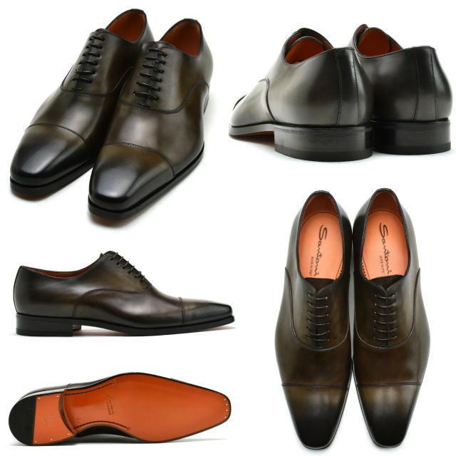 サントーニ 15004 ストレートチップ SANTONI（サントーニ） ストレートチップ 15004 ダークブラウン メンズ
