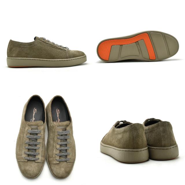 SANTONI（サントーニ） スニーカー 20842 ブラウン メンズ スニーカー