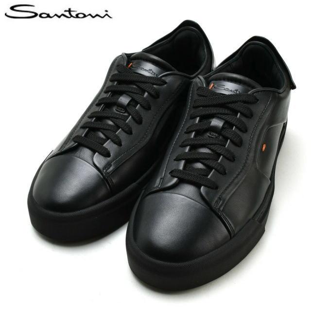 新品】サントーニ SANTONI 10 1/2 29.0cm ブラック