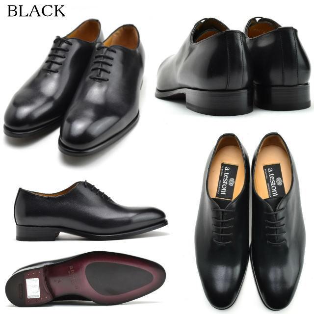 a. testoni ア・テストーニ ホールカット プレーントゥ a.testoni  