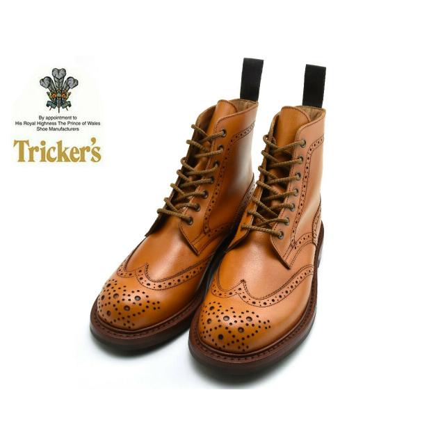 【美品】Tricker's トリッカーズ　L5180カントリーブーツ　ダイナイト Tricker's（トリッカーズ） レディース ウィングチップ カントリー