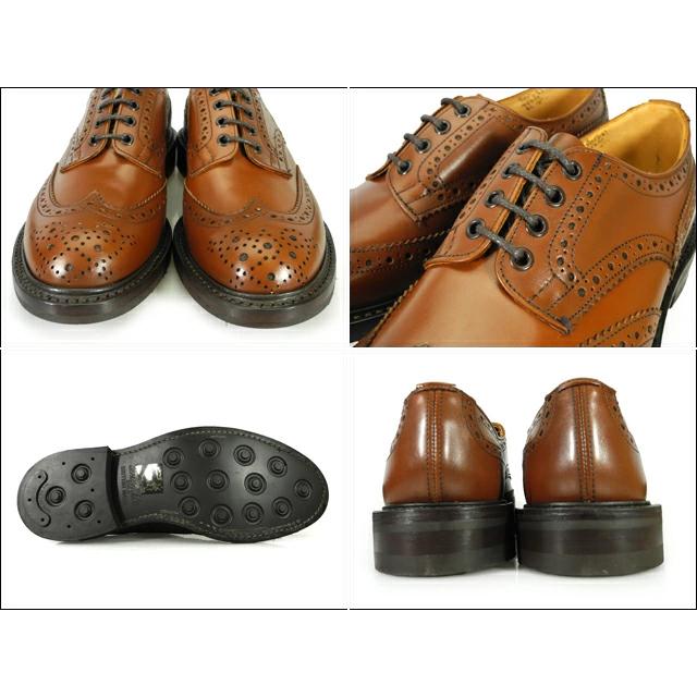 トリッカーズ バートン ウィングチップ カントリーブーツ m5633 Tricker's BURTON ビーチナットアンティーク Beechnut Antique ダイナイトソール｜facetofacegold｜03