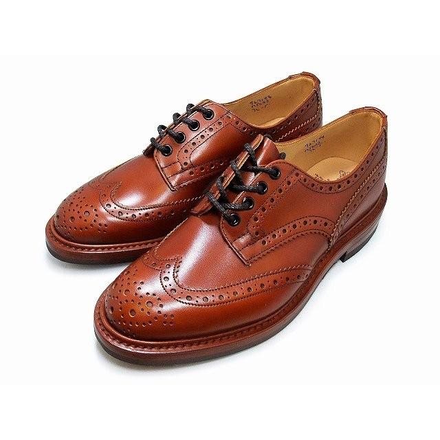 Tricker´s トリッカーズ カントリーブーツ ウイングチップ 27 黒 安い