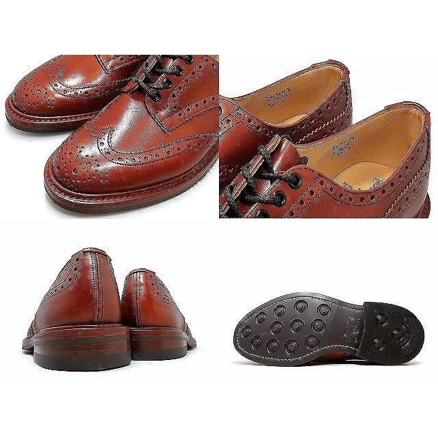 Tricker's（トリッカーズ） バートン ウィングチップ カントリーブーツ