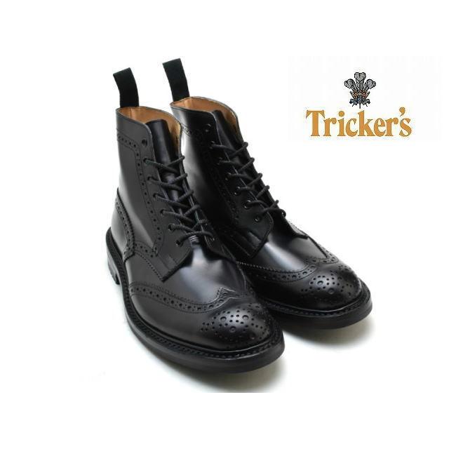 Tricker's（トリッカーズ） ウィングチップ カントリーブーツ m5634