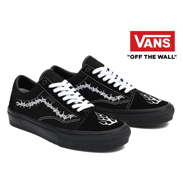 バンズ スケート オールドスクール イライジャ・バール VANS SKATE OLD SKOOL ブラック/ブラック VN0A5FCBB8C