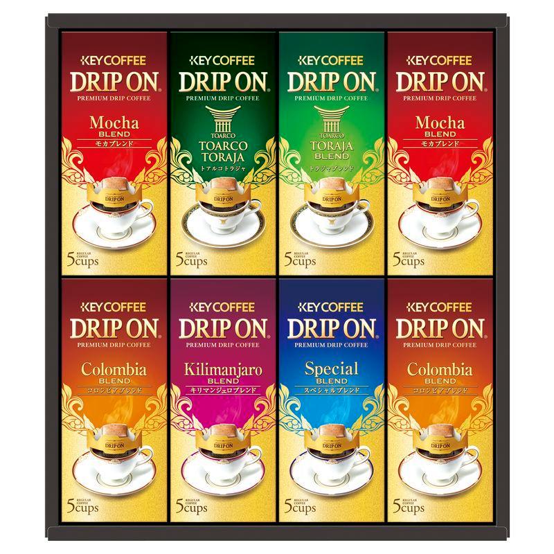 キーコーヒー ドリップオンレギュラーコーヒーギフト KDV-40M | のし無料 内祝い ギフト