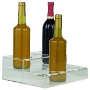 エスプレッソサプライ Acrylic 6 Bottle Rack 86206 : コーヒー用品