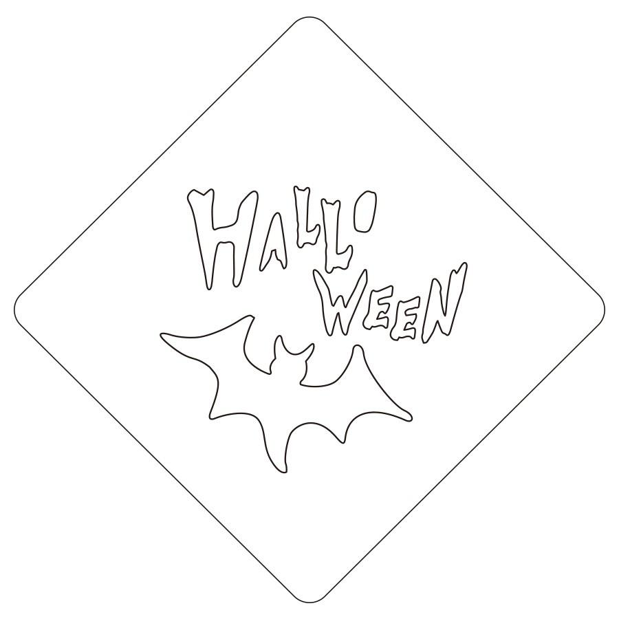 ステンシルシート ハロウィン Halloween 通販