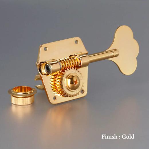 GOTOH 超軽量 ベースペグ 4弦 GB640-4（ニッケル/ゴールド/ブラック  