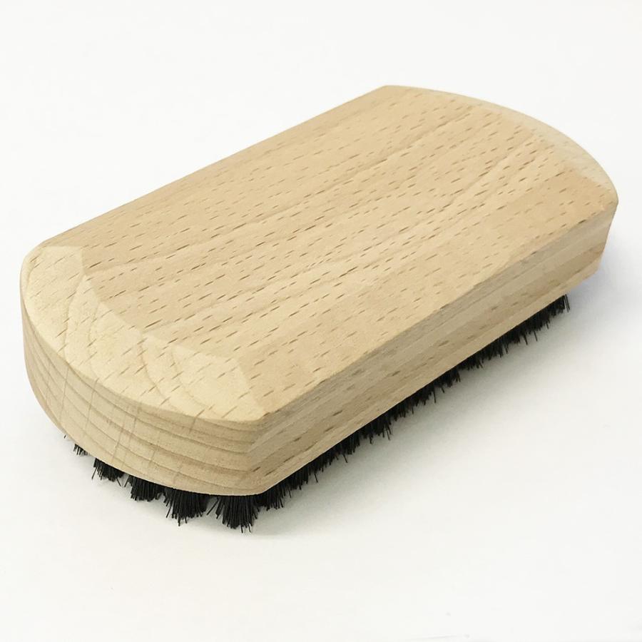 馬毛ブラシ スキー スノーボード ワックス 磨き上げ 仕上げ用 ケア