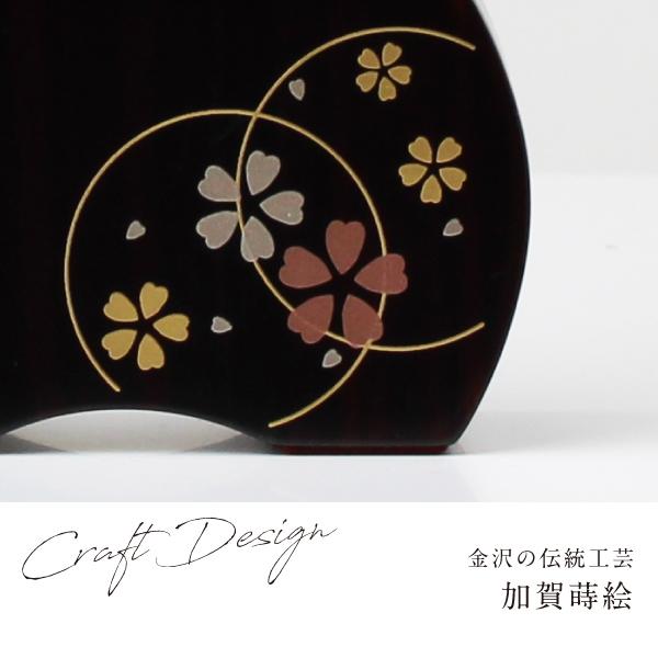 新世紀位牌 優徳 心花 ゆうとく このか 加賀蒔絵 高さ13.6〜20.2cm ローズ ブラウン ダークグリーン 黒檀 位牌 仏具 モダン お位牌 3寸 3.5寸 4寸 4.5寸 5寸_8