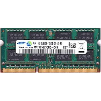 SAMSUNG 4GB 1枚 PC3-10600S 人気定番の 【あすつく】 SO-DIMM ノートパソコン用メモリ型番：M471B5273CH0-CH9 DDR3-1333