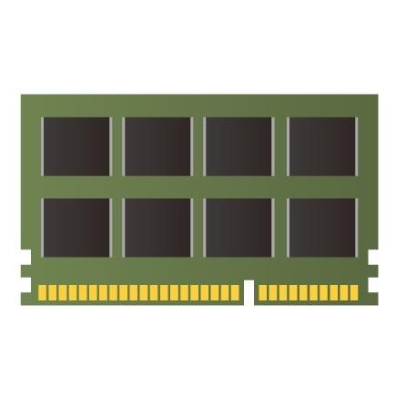 SAMSUNG 1GB*1枚 PC2-5300（DDR2-667) SO-DIMM ノートパソコン用メモリ型番：M470T2953CZ3-CE6｜factory-step