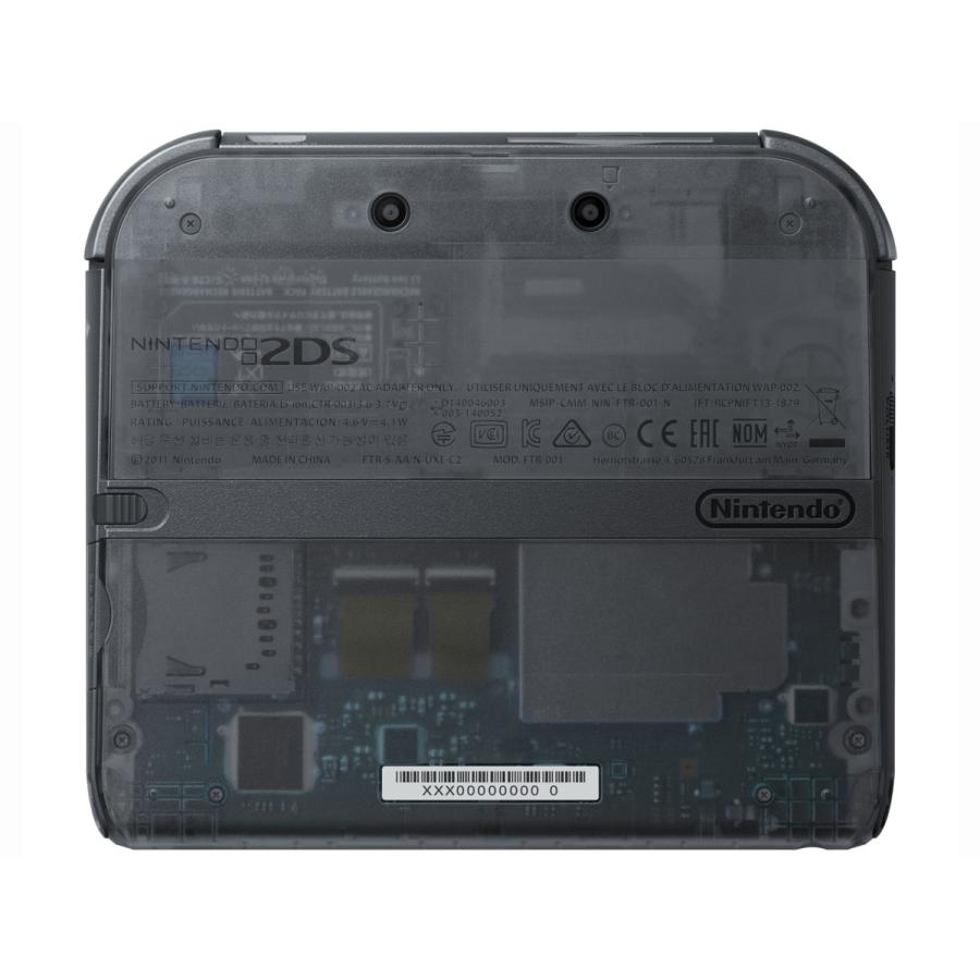 2021秋冬新作】 ニンテンドー2DS クリアブラック agapeeurope.org