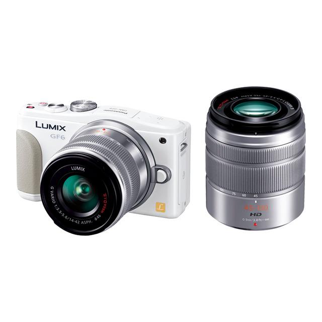LUMIX Panasonic パナソニック DMC-GF6 1600万画素 ホワイト ダブル