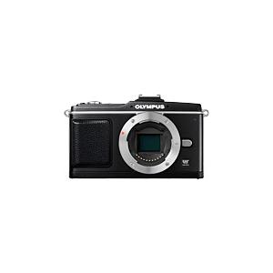 OLYMPUS PEN E-P2 レンズキット ボディ ブラック  1230万画素 動作確認済みジャンク品｜factory-step