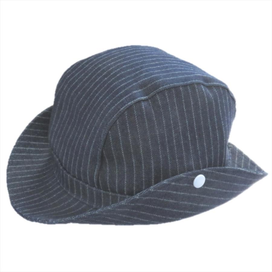 テンガロンハット　ピンストライプデニム | 