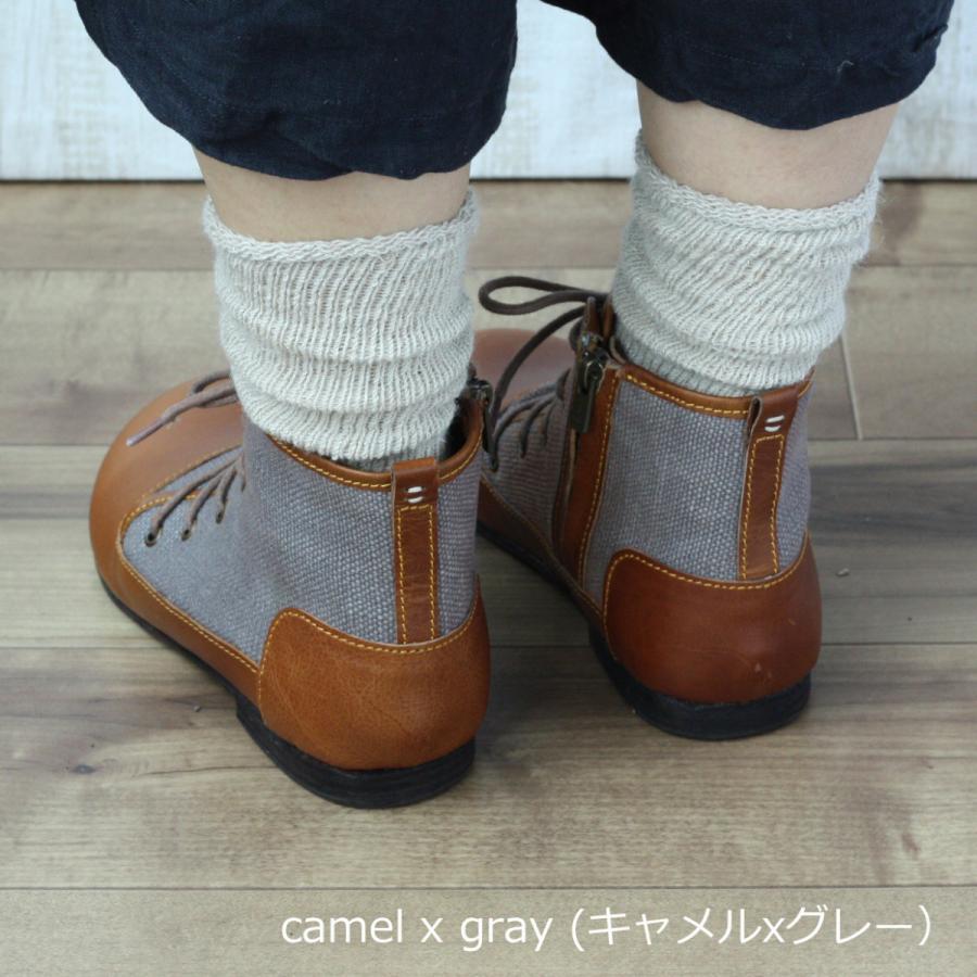 【Outlet65%OFF】Diu ディウ 4597｜ブーツ ショートブーツ レースアップ オブリーク | Diu | 05