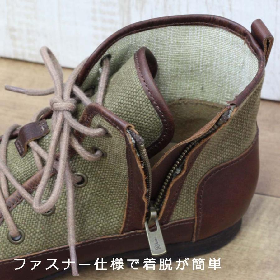 【Outlet65%OFF】Diu ディウ 4597｜ブーツ ショートブーツ レースアップ オブリーク | Diu | 09