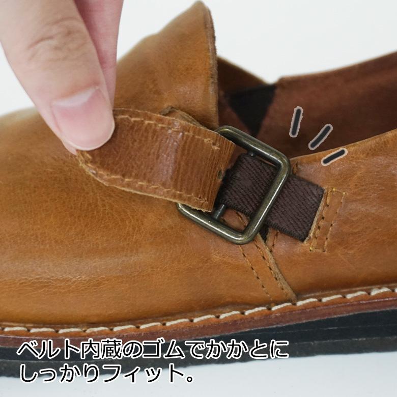 Diu（ディウ） スリッポンシューズ 本革 レザー シューズ レディース