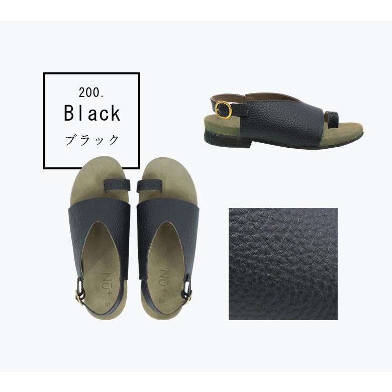 極美品  SLIPPER トングサンダル ブラック レザー 27 極美品 ISLAND SLIPPER トングサンダル ブラック レザー 27