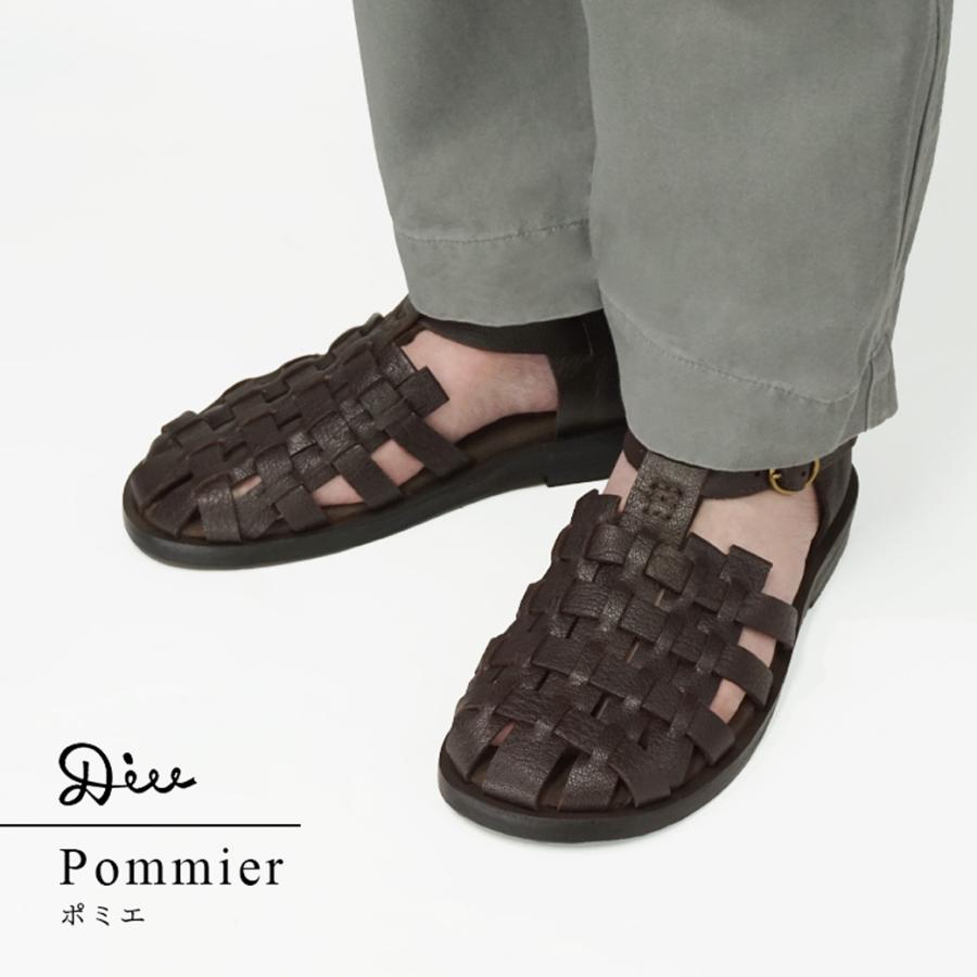 Diu グルカサンダル 本革 レザー サンダル レディース 20代〜60