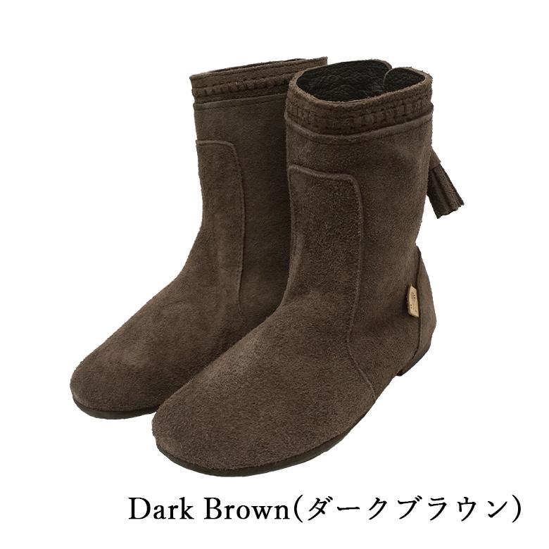 Diu C.I.L. 412 | レザーブーツ 革靴 バックスキン 本革 フラット 