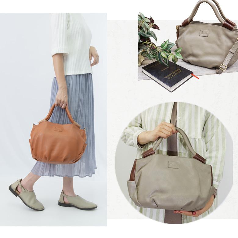 Diu 2way トートバッグ レザー ショルダーバッグ レディース
