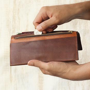 【Outlet55%OFF】 NU+ ヌープラス 316N5301 レザー ロングウォレット 本革 長財布