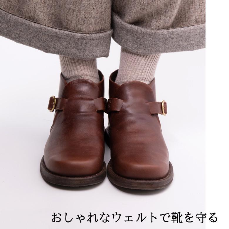 レザーブーツ ショートブーツ レディース ローヒール  本革 牛革 Diu ディウ 318d4604 | Diu | 06