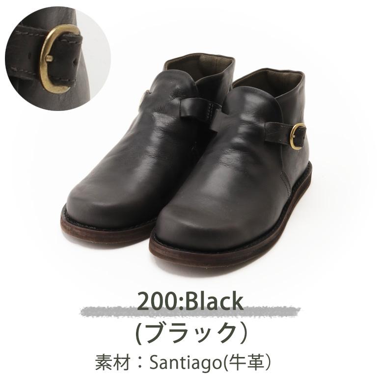 レザーブーツ ショートブーツ レディース ローヒール  本革 牛革 Diu ディウ 318d4604 | Diu | 09