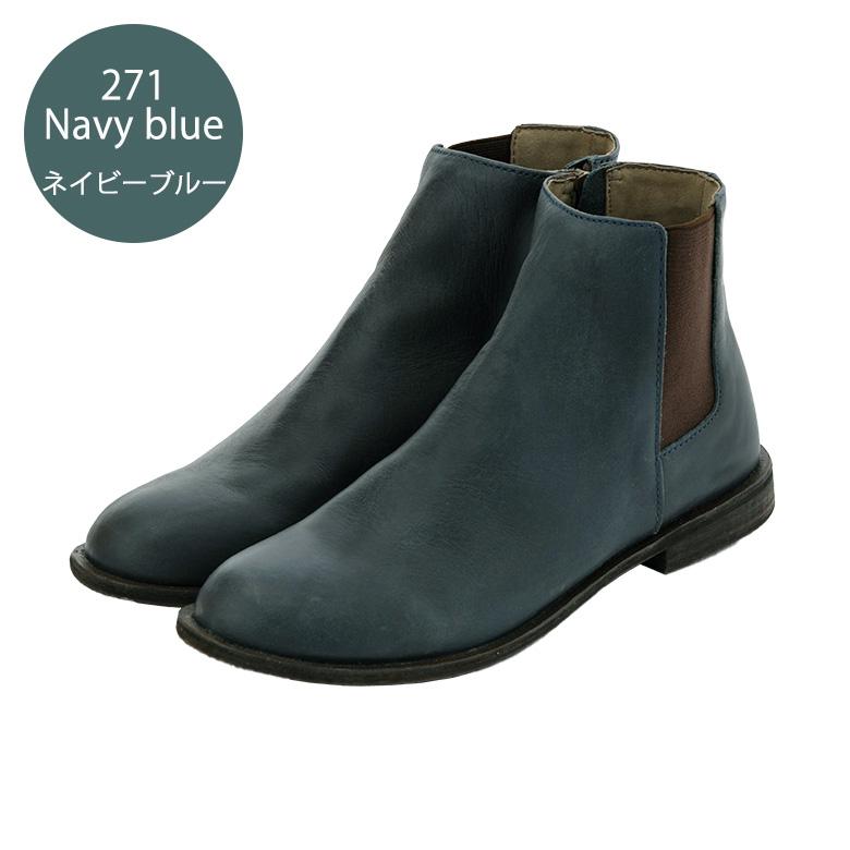 NU+ 【Outlet50%OFF】 サイドゴア ショートブーツ レディース 靴