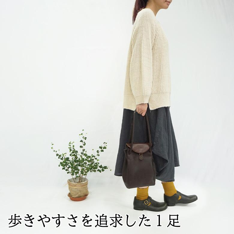 Diu（ディウ） Tストラップシューズ 本革 レザー シューズ レディース