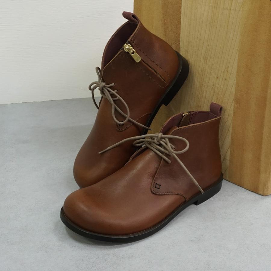 本革 レザー ブーツ ショートブーツ レディース シューズ レースアップ 牛革 革靴 オブリーク 歩きやすい 疲れない Diu ディウ 324D4622 Pensee(パンセ) | Diu | 20