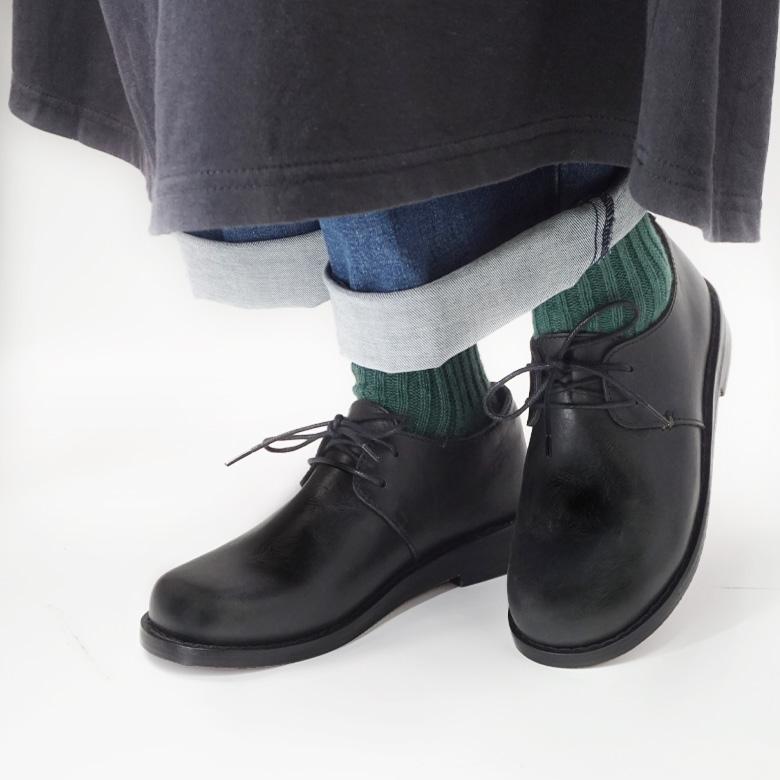 Diu（ディウ） シューズ 本革 レザー レースアップ レディース 20代